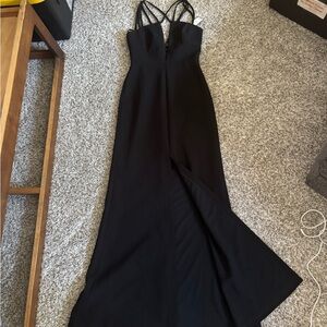 Elegant Black Evening Gown